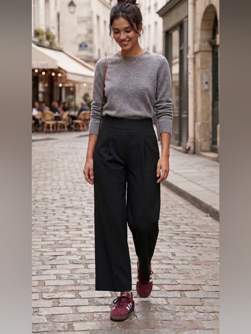 Aritzia Wilfread wide leg pleated high waisted Bussines Office pants black 10